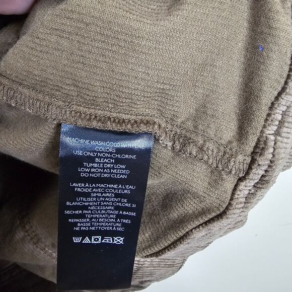 Anthropologie Pilcro Long-Sleeve Corduroy Slim Mini Dress size 14 - Picture 5 of 7